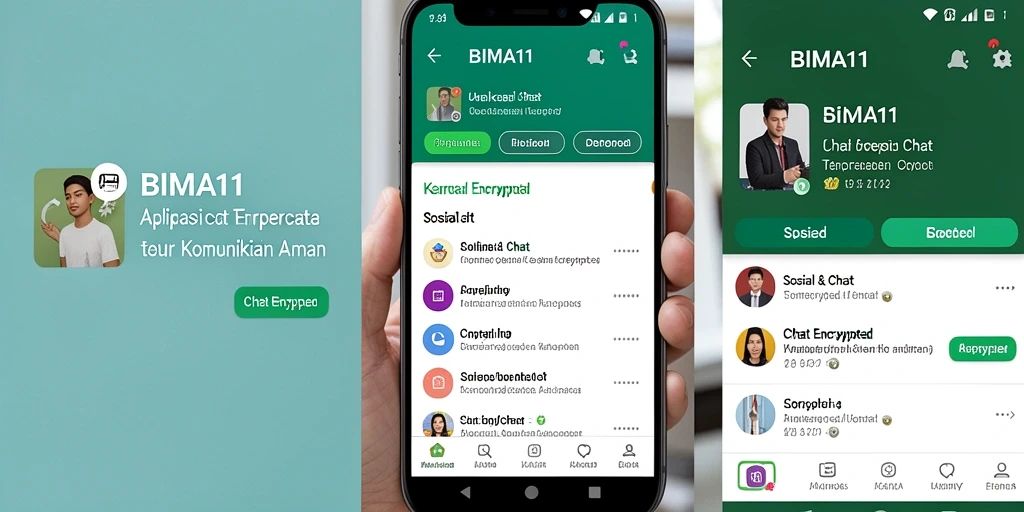 Antarmuka pengguna BIMA11 yang modern dan mudah digunakan.